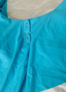 Blue Swim Top