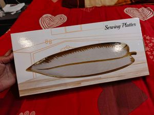 Serving Platter 16" Porc Banana Leaf