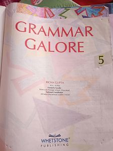 Class 5th Galore Grammar Book