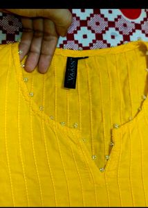 Yellow Short Kurta💛