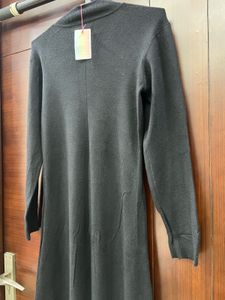 Elegant Black Midi Dress