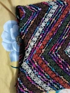 Retro Vintage Crochet Long Skirt