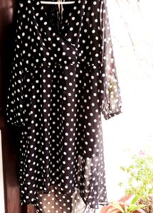 Black Polka Dot Dress