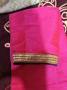 Pink Embellished Top for lehanga