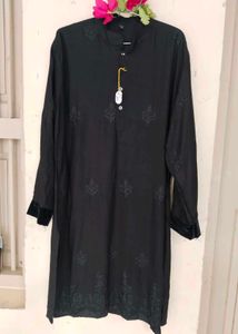 Elegant Black Kurta