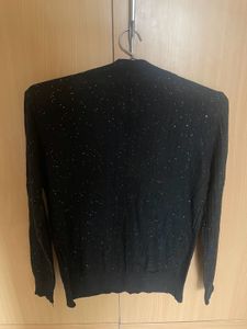Black Sequins Sweater
