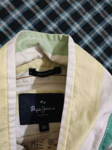 Pepe Jeans Shirt 3XL Size Regular Fit