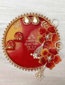 Decorative Pooja Thali set