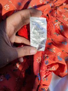 UO Eliana Strappy-Back Floral Babydoll Dress