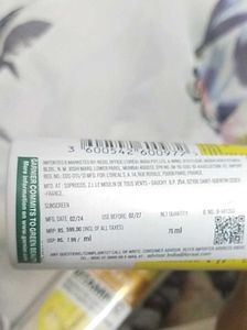 Garnier Vit C Range Sunscreen Mist And Facewash