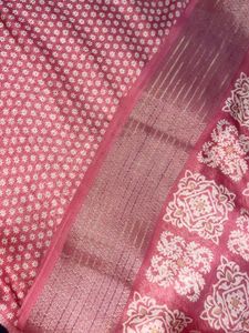 Elegant Green Printed Saree