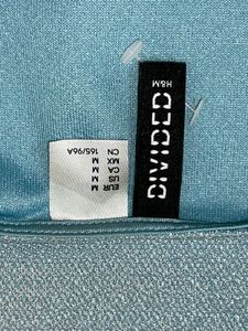 Blue Mini Slip Dress