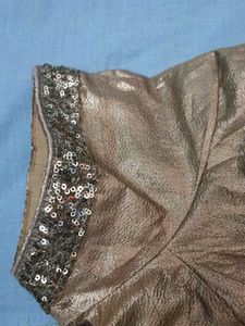 Golden Saree Blouse