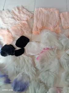 Velvet Piecs/ Teddy Making Cutting