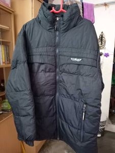 Black Padded Winter Jacket