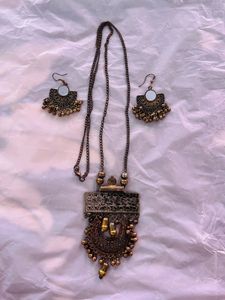 Boho Necklace &amp; Earring Set