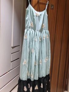 Boho Triangle Print Maxi Dress