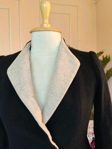 Chic Black Swing Premium Coat