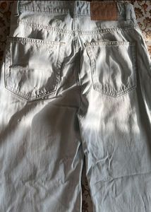 H&amp;M Wide Leg Light Blue Jeans