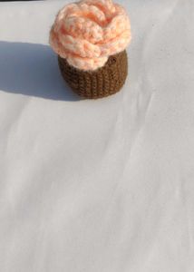 Crochet Mini Flower Pot