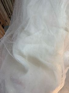 White Ball Fluffy Dress (Bust: 36-38)