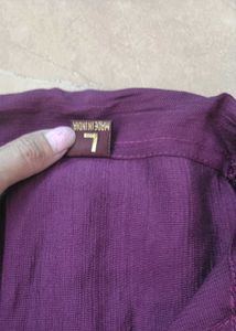 PURPLE CO ORD SET PATHANI TYPE SUIT