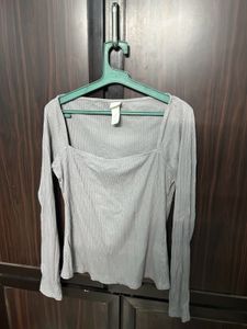 H&amp;M Square Neck Top 🤍