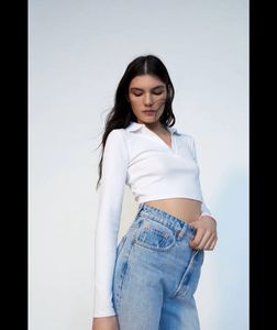 Zara Ribbed Crop Top