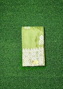 Replica Silk Saree - Olive Green