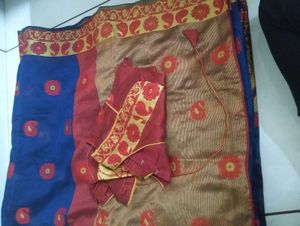 Sadi With Blouse, Saree