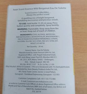 Brand New AVON Scent - Wild Bergamot