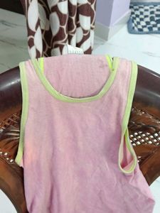 Pink Tank Top