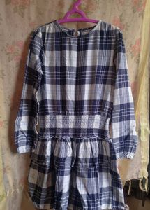 Charming Checkered Dress! ❤️