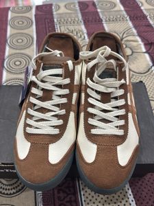 Onitsuka tiger mexico 44 brown and cream colour
