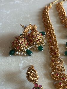 Temple Jewellary Set Combo