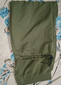 Olive Green Cargo joggers pant