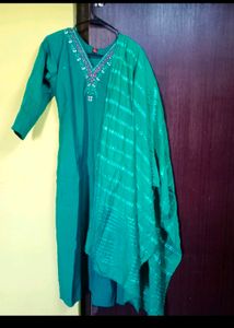 Elegant Silk Pant Suit Set