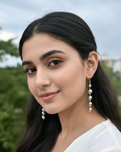 Silver Ball Drop Earrings