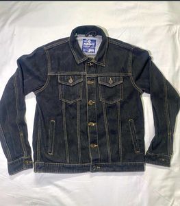 MEGHZ Casual Co. Black Denim Jacket - M