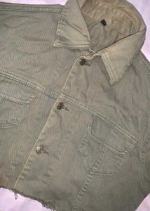 Crop Denim Jacket