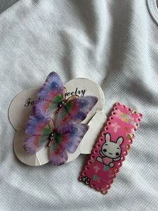Butterfly & Bunny Hair Clips