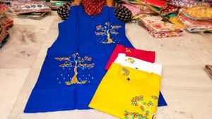 Embroidery Kurti Set