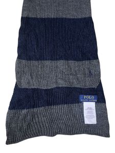 Ralph Lauren Striped Knit Scarf