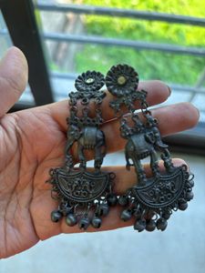 Elephant Dangle Earrings