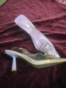 Heels with Gem Detail