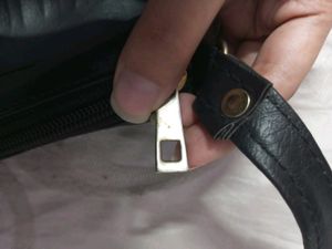 black sling bag