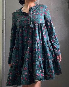 Green Comfy Dress