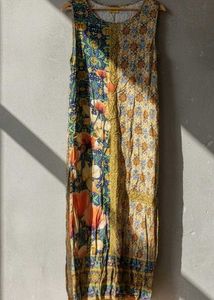 Vibrant Geometric &amp; Abstract Print Kurta