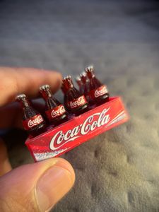 Mini Coca Cola Crate Keychain