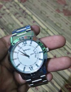 Rishox Silver Watch